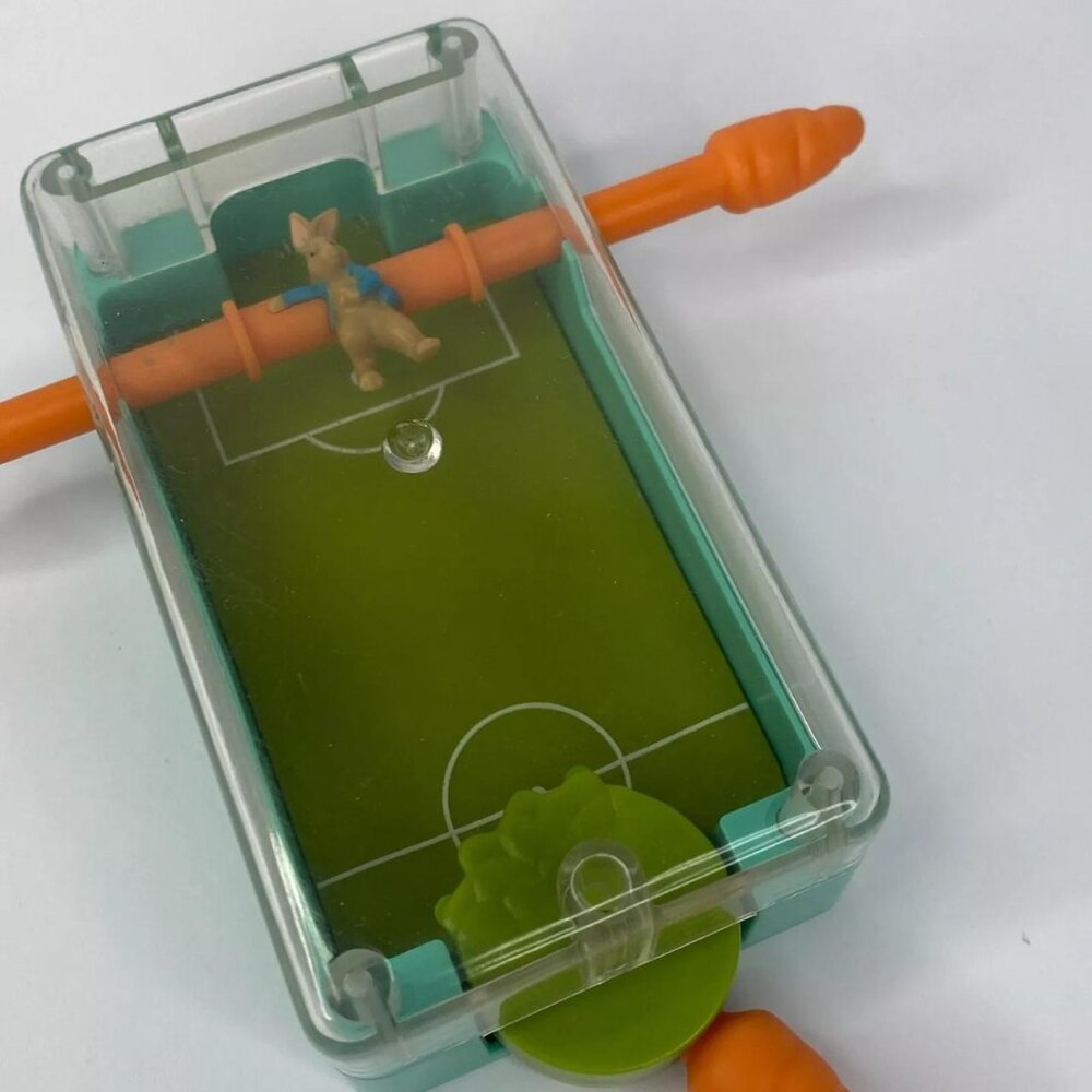 Peter Rabbit McDonald's Happy Meal Toy 2018 Carrot Soccer Football Game